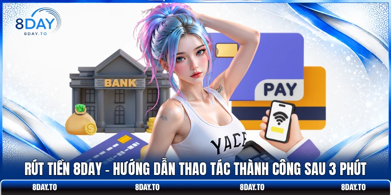 Rút Tiền 8DAY - Hướng Dẫn Thao Tác Thành Công Sau 3 Phút 1 Rút Tiền 8DAY - Hướng Dẫn Thao Tác Thành Công Sau 3 Phút